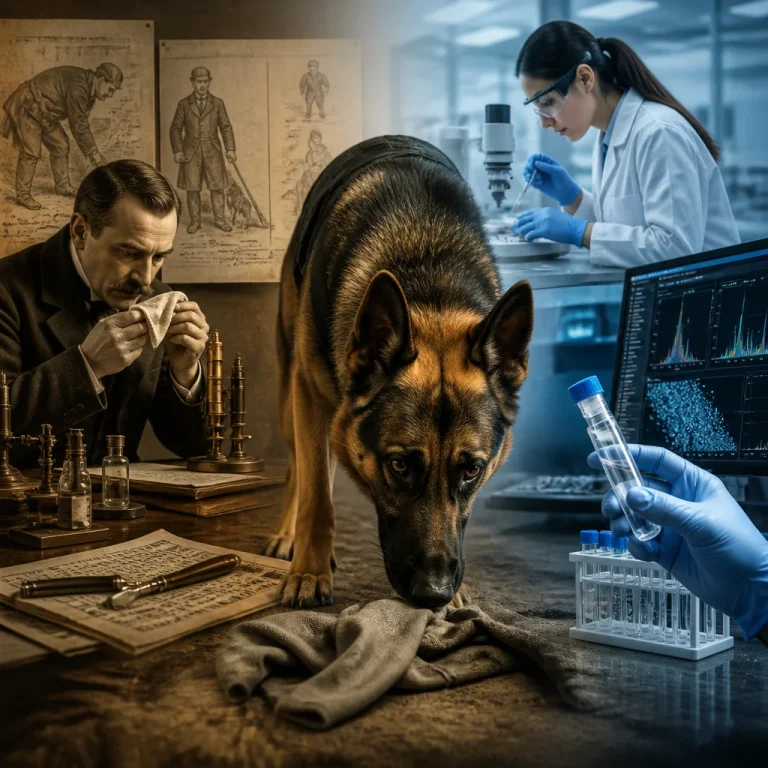 Запаховые следы человека в криминалистике